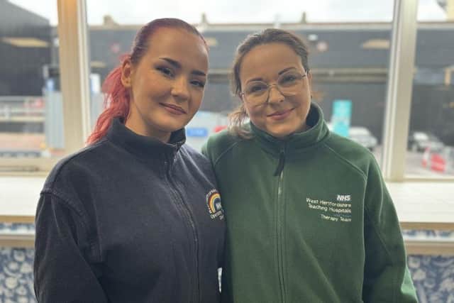 Mother and daughter apprentices Danuta Frydrych (pictured left) and Gabriela Gajdemska-Marcinow (pictured right)