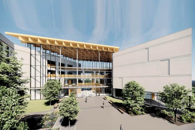 Artist's impression of the new HQ.