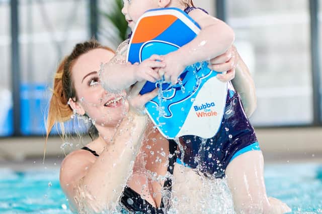 Baby swimming at Water Babies Bucks & Beds
