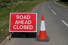 Two road works are expected to cause delays of between 10 minutes and half an hour.
