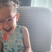 Pictured: Fun-loving Emma, aged six.