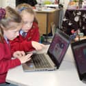 St Joseph's Primary School pupils enjoying a Jam Coding workshop