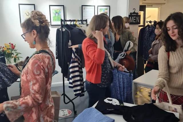 Fast fashion: The event is said to be a great way to reduce your carbon footprint.