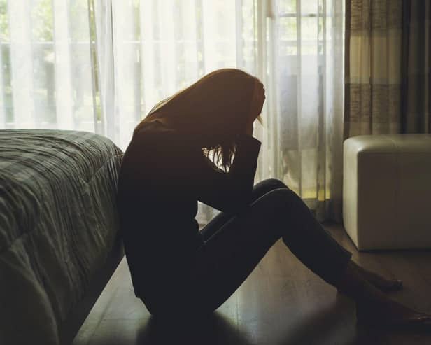 Stress/anxiety stock image