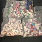 It is believed that the items were stolen