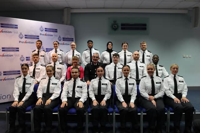 The force has welcomed 19 new officers.