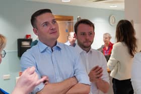 Wes Streeting in Milton Keynes last year, photo from Milton Keynes Hospital/Cara Crotty