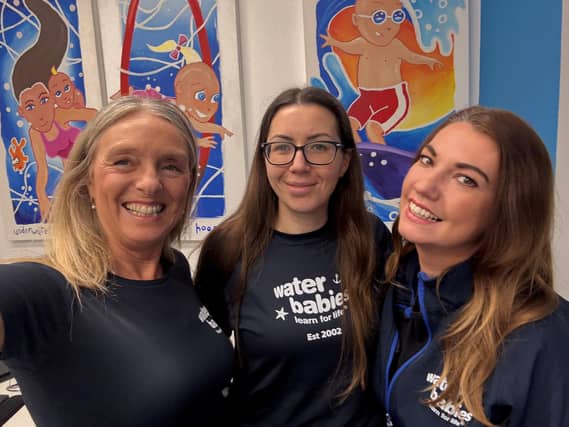 (From left to right) Sian Ayckbourn, Kat Adams and Amelia Forsyth