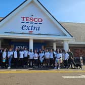 Tesco colleagues from Bedfordshire, Buckinghamshire, Hertfordshire, Northamptonshire, Oxfordshire and Warwickshire help raise money for vital charities