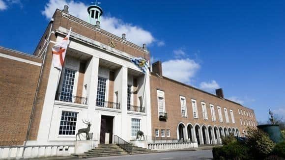County Hall in Hertford. Credit: Hertfordshire County Council.