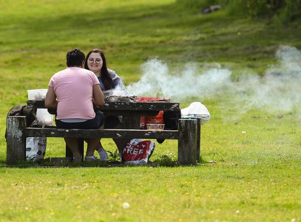 People are urged not to use disposable barbecues.