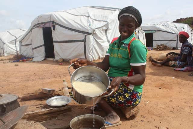 ShelterBox and HELP are supporting displaced people in Burkina Faso with emergency shelter.