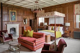 Bedrooms reflect the history of the manor house