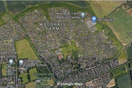 Last year, one deliberate fire was started in Woodhall Farm