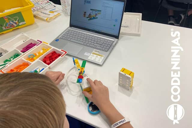 Hands on STEM with Lego Robotics at Code Ninjas