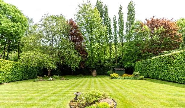 The giant landscaped rear garden boasts with views over Longdean Nature Reserve.
