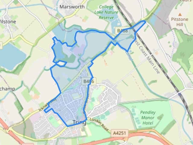 The ward of Tring Central had 4 deliberate fires recorded last year