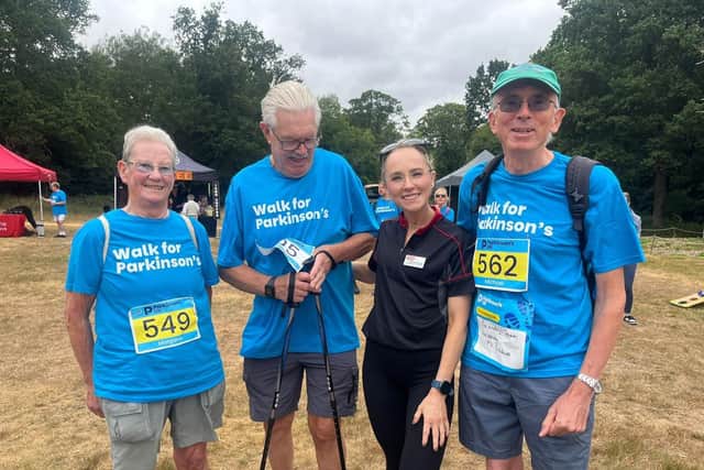Delia Dorcioman (middle right) is one of just eight people shortlisted nationwide in the Physical Activity Hero category at the 2025 ukactive Awards.