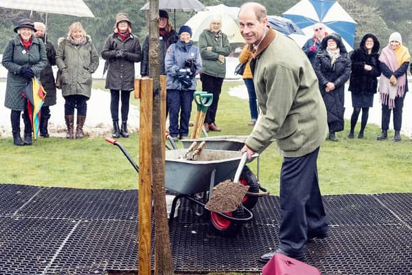 Prince Edward at Ashridge House