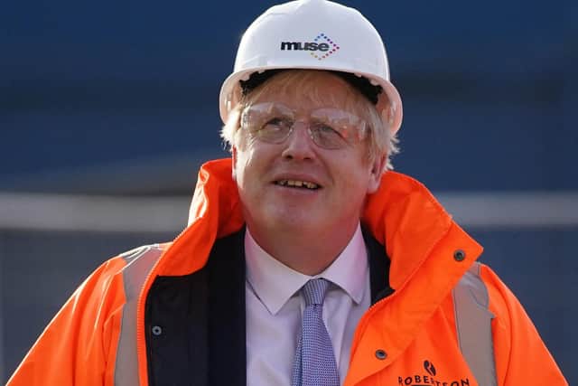 Boris Johnson was asked about a new hospital scheme in Dacorum.