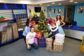 Access Self Storage &amp; Spread a Smile's Magician &amp; Fairy collect toys for the charity