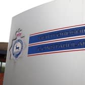 A sign for Hertfordshire Constabulary. Credit: Will Durrant/LDRS.