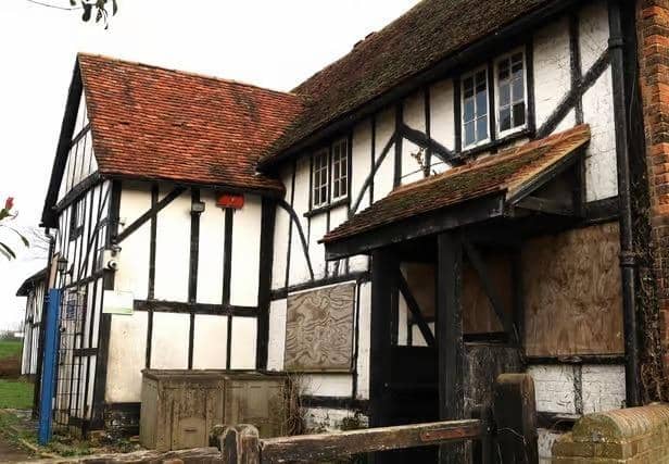 The historic building is up for sale