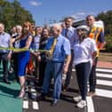 The Dutch-style roundabout officially opened on Tuesday 8 July on Boundary Way in Hemel Hempstead. Photo: Herts County Council