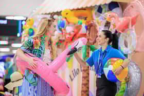 UK's simplest and friendliest airport, London Luton Airport (LLA), have introduced a new lilo-exchange. Combatting the soaring amounts of plastic waste left by holidaygoers. Encouraging returning flyers to bring no-longer wanted inflatables in exchange for Fast-Track on the next time they travel.