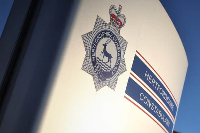 Herts Police. Credit: Will Durrant/LDRS