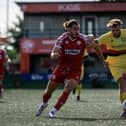 Action from Saturday's defeat to Bishop's Stortford. Photo: Jemma Sear.