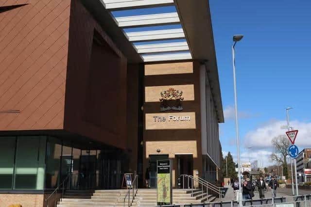 Dacorum Borough Council's offices at The Forum in Hemel Hempstead. Credit: Will Durrant/LDRS.