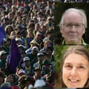 Frank and Michelle will be part of 950 volunteers helping young people at the event.