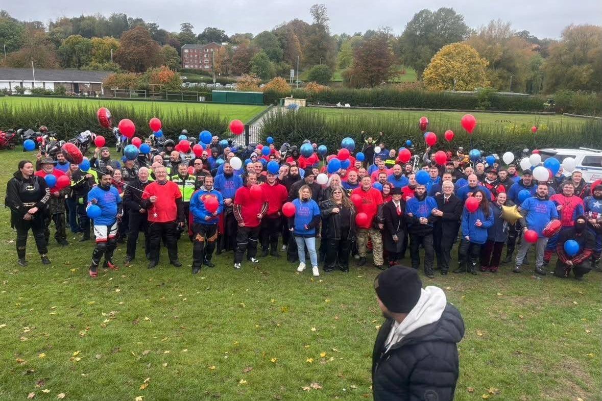 ‘A hard but beautiful day’: Hemel pays respects to boy, 5, who died from rare brain cancer