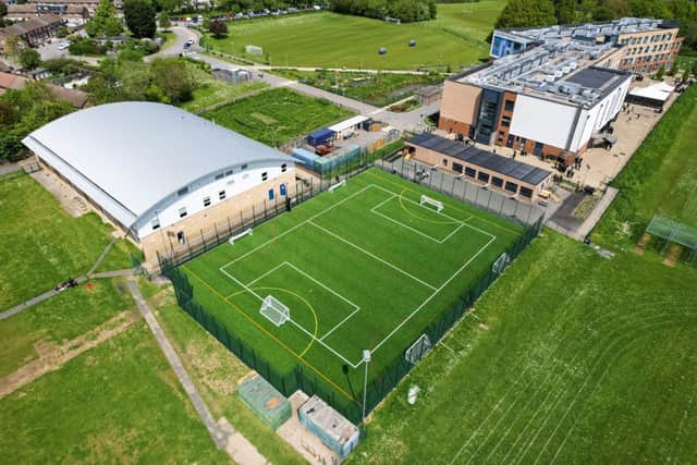 Longdean Schools New Sports Pitch Designed By Notts Sport.