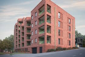 An artist's impression of the new housing project coming to Hemel Hempstead