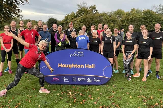 The Gade Valley Parkrunners at Houghton Hall