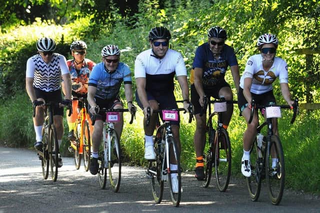 The event is open to cyclists of all abilities