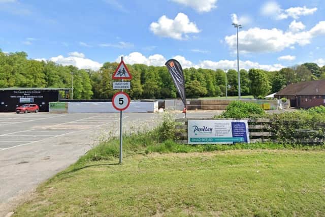 Outside the nursery on Cow Lane
