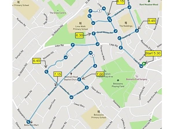 December 9 - Bennetts End and Belmont