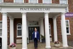 Pictured: Stewart Marks, Chief Executive of Rennie Grove Peace Hospice Care