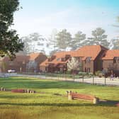 A computer-generated image showing the proposed development. Credit: Griggs Homes/Warner Planning.