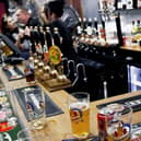 Bar front at Monks Inn
