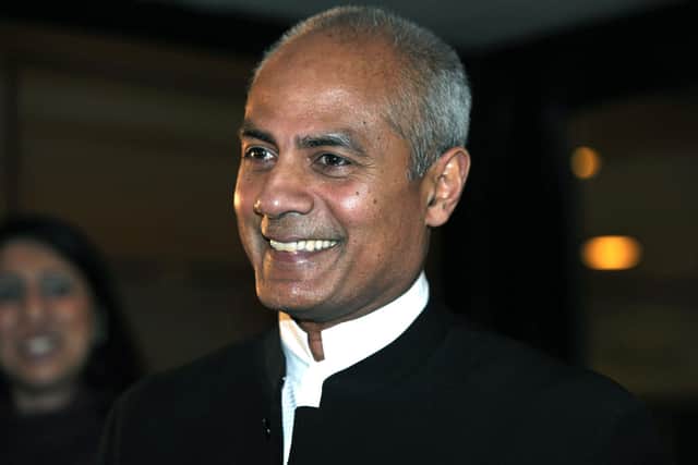 George Alagiah, BBC newsreader
British newsreader, journalist and television news presenter, George Alagiah, arrives to attend the The Asian Awards, at the Grosvenor House Hotel in central London on October 26, 2010. The awards recognise and reward exemplary achievements across 11 categories, from business to sport, and are open individuals born in, or with direct family origins in, India, Pakistan, Sri Lanka or Bangladesh. AFP PHOTO / CARL COURT (Photo credit should read Carl Court/AFP via Getty Images)
