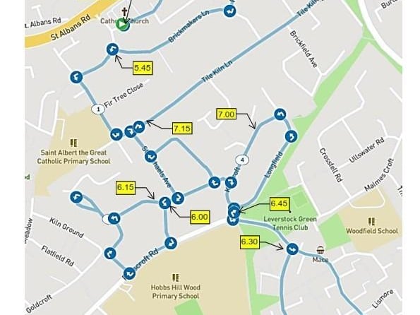 November 27 - Tile Kiln Lane and Northend