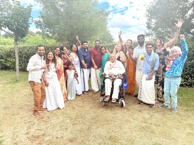 Water Mill House Care Home celebrates its first Language Cafe