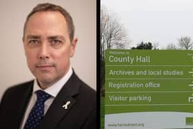 Owen Mapley Chief executive of Hertfordshire County Council. Image supplied by Hertfordshire County Council and LDRS