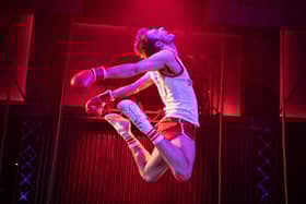 Josh Hawkins in Footloose (photo by Mark Senior)