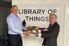 Adrian England, Leader of Dacorum Borough Council & Colin Gage, Chair of Community Action Dacorum Trustees