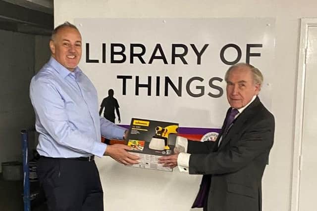 Adrian England, Leader of Dacorum Borough Council & Colin Gage, Chair of Community Action Dacorum Trustees